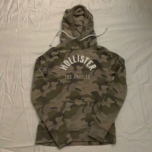 green camo hoodie from Hollister- Women’s XS